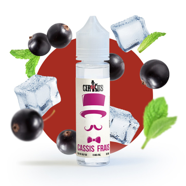 E-liquide Cassis Frais 50ml - Cirkus