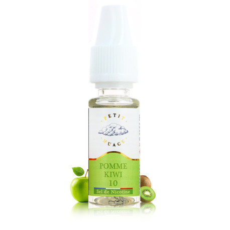 E-liquide Pomme Kiwi - Salt - 10ml - Petit Nuage