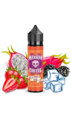 E-liquide Fruit du dragon-fraise-mûre 50ml - Mexican Cartel