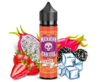 E-liquide Fruit du dragon-fraise-mûre 50ml - Mexican Cartel