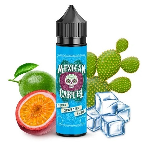 E-liquide Passion-Citron Vert-Cactus - 50ml - Mexican Cartel