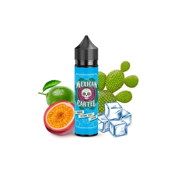 E-liquide Passion-Citron vert-Cactus 50ml - Mexican Cartel