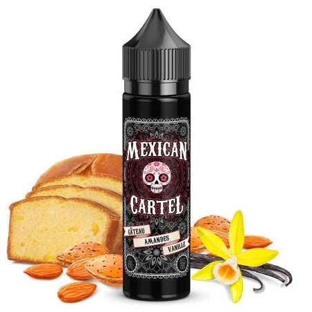 E-liquide Gâteau amande-vanille 50ml - Mexican Cartel