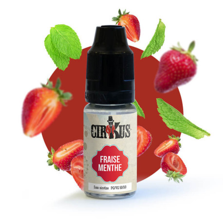 E-liquide Fraise Menthe - Cirkus