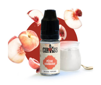 E-liquide Cirkus Pêche Gourmande