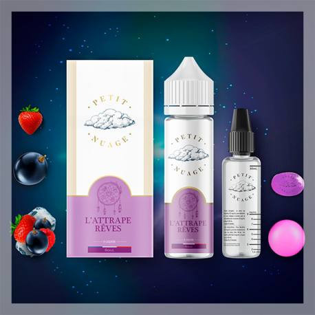 E-Liquide Attrape Rêves - 60ml - Petit Nuage E-Liquide Attrape Rêves - 60ml - Petit Nuage