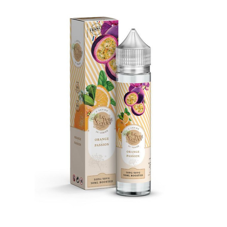 E-liquide Orange-Passion 50 ml - Le Petit Verger