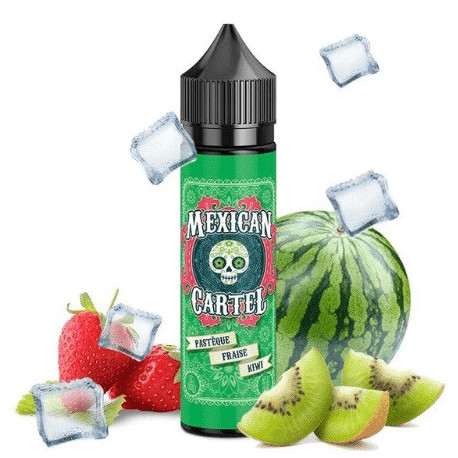 E-liquide Pastèque-Fraise-Kiwi - 50ml - Mexican Cartel
