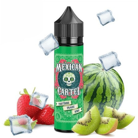 E-liquide Pastèque-Fraise-Kiwi - 50ml - Mexican Cartel