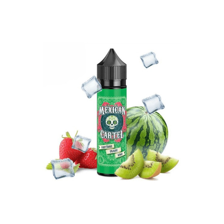 E-liquide Pastèque-Fraise-Kiwi - 50ml - Mexican Cartel