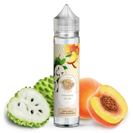 E-liquide corossol pêche 50 ml - Le Petit Verger