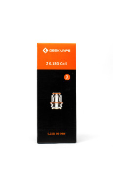 Résistances Geekvape Z-Coil - 0,15Ω - 80-90W - Packaging
