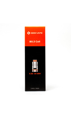 Résistances Geekvape B-Coil - 0,3Ω - 30-38W - Pack