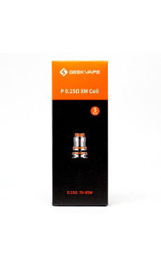 Résistances Geekvape P-Coil - 0,15ΩXM - 70-85W - Pack