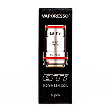 Pack résistances GTi x5 - Vaporesso
