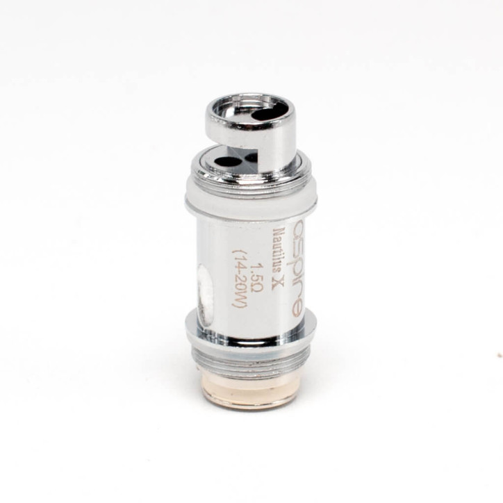 Résistances Aspire Nautilus X - 1,5Ω - 14-20W - Debout