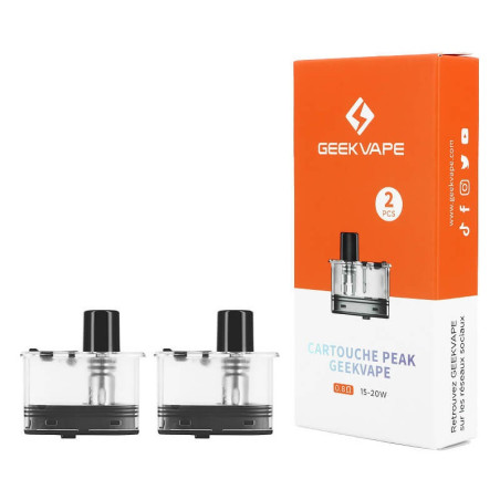 Cartouches Pod Peak x 2 - Geek Vape