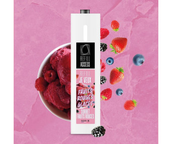 E-liquide Sorbet fruits rouges 50 ml - Refill-Roykin