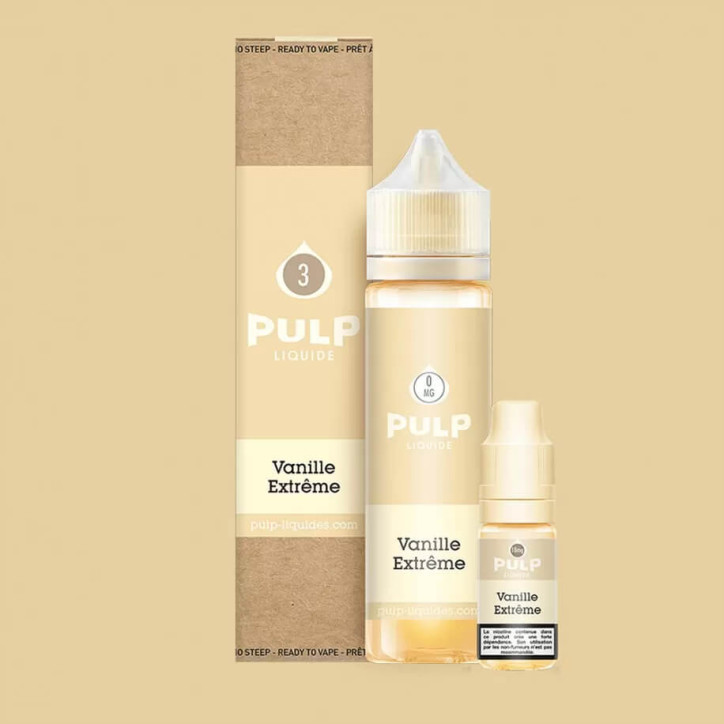 E Liquide Vanille Extreme 60ml - Pulp