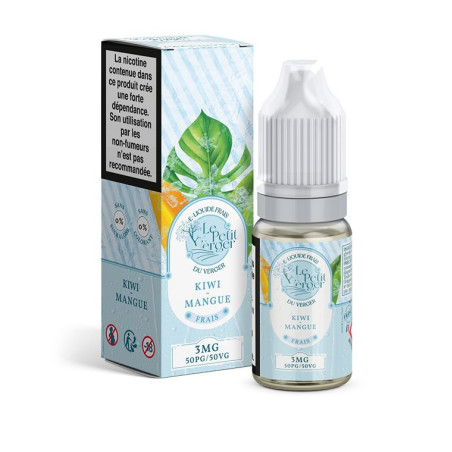 E-Liquide Kiwi - Mangue frais 10ml - Le Petit Verger