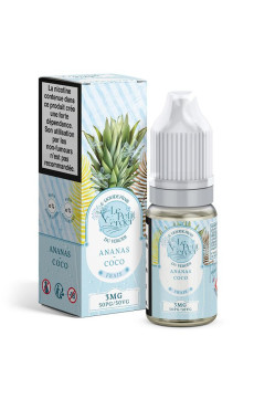 E-Liquide Ananas - Coco frais 10ml - Le Petit Verger
