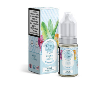 E-Liquide Pêche - Litchi frais 10ml - Le Petit Verger