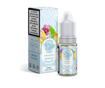 E-Liquide Orange - Passion frais 10ml - Le Petit Verger
