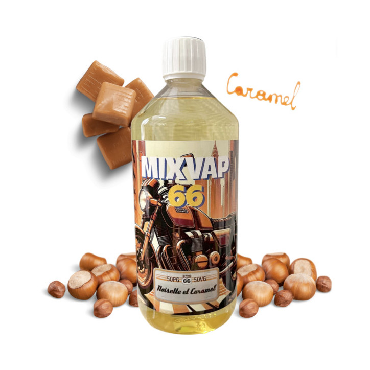E-liquide Noisette/Caramel - Mix Vap 66