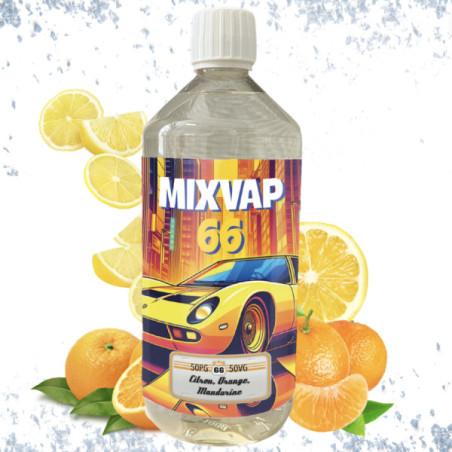 E-liquide Citron/ Orange/ Mandarine Frais 50ml - Mix Vap 66
