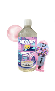 E-liquide Bubble Gum 50ml - Mix Vap 66