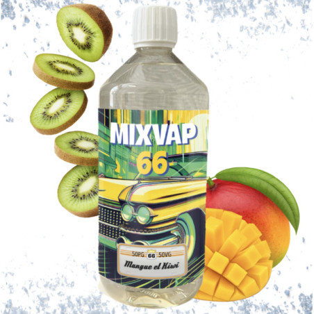 E-liquide Mangue/Kiwi frais 50ml - Mix Vap 66