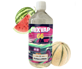 E-liquide Pastèque/Melon 50ml - Mix Vap 66