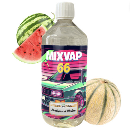 E-liquide Pastèque/Melon 50ml - Mix Vap 66