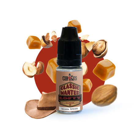 E-liquide Classic Wanted Lofty 10ml - Cirkus