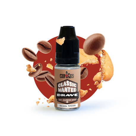 E-liquide Classic Wanted Brave 10ml - Cirkus