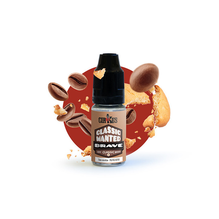 E-liquide Classic Wanted Brave - 10ml - Cirkus