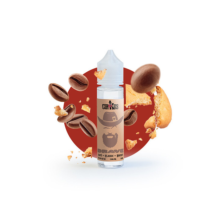 E-liquide Classic Wanted Brave 50ml - Cirkus