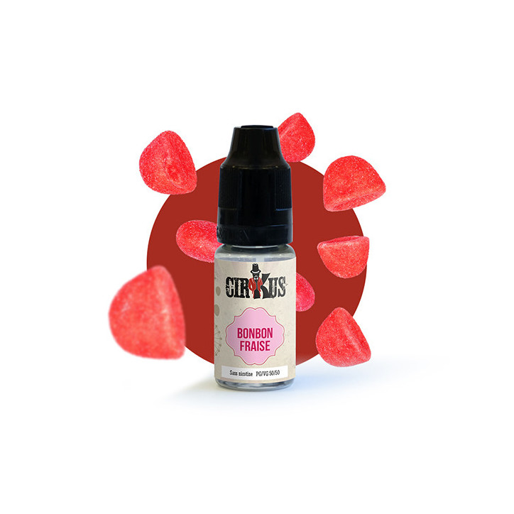 E-liquide Bonbon Fraise - Cirkus