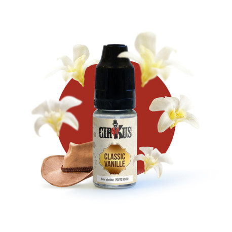 E-liquide Classic Vanille 10ml - Cirkus