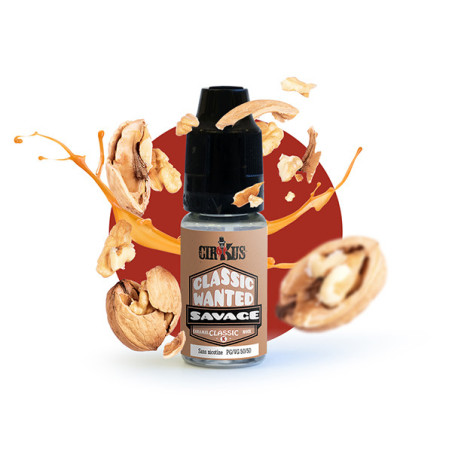 E-Liquide Classic Wanted Savage - Cirkus