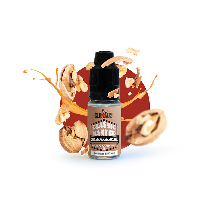 E-Liquide Classic Wanted Savage - Cirkus