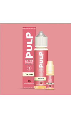 E Liquide Thé Pêche 60ml - Le Pod Liquide par PULP