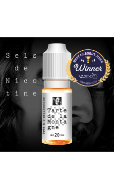E liquide Tarte de la Montagne 10ml-Salt - Beurk Research