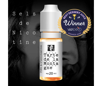 E liquide Tarte de la Montagne 10ml-Salt - Beurk Research