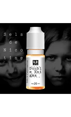 E liquide Double Enigma 10ml- Salt - Beurk Research