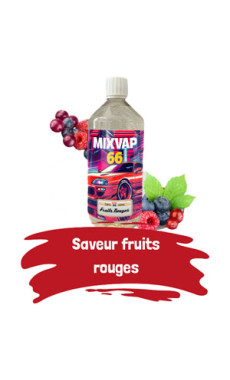 E-liquide Fruits Rouges 50ml - Mixvap 66