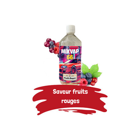 E-liquide Fruits Rouges 50ml - Mixvap 66