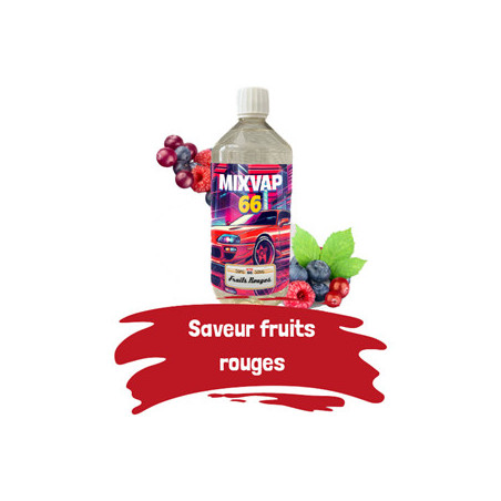 E-liquide Fruits Rouges 50ml - Mixvap 66