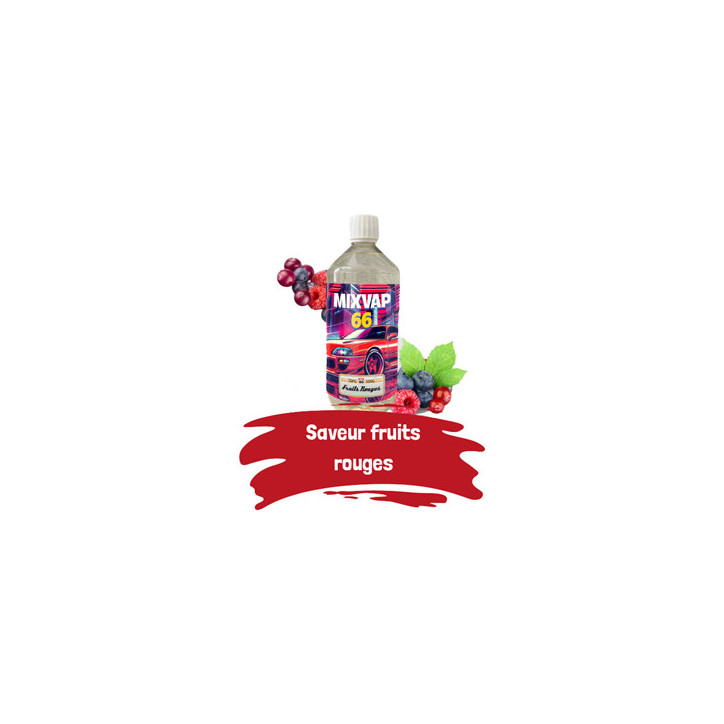 E-liquide Fruits Rouges 50ml - Mixvap 66