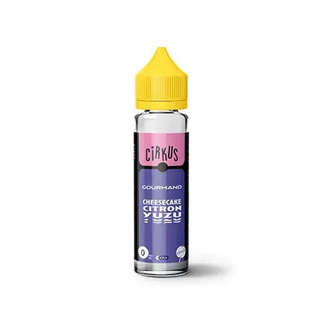 E-liquide Cheesecake Citron Yuzu Cirkus 50 ml